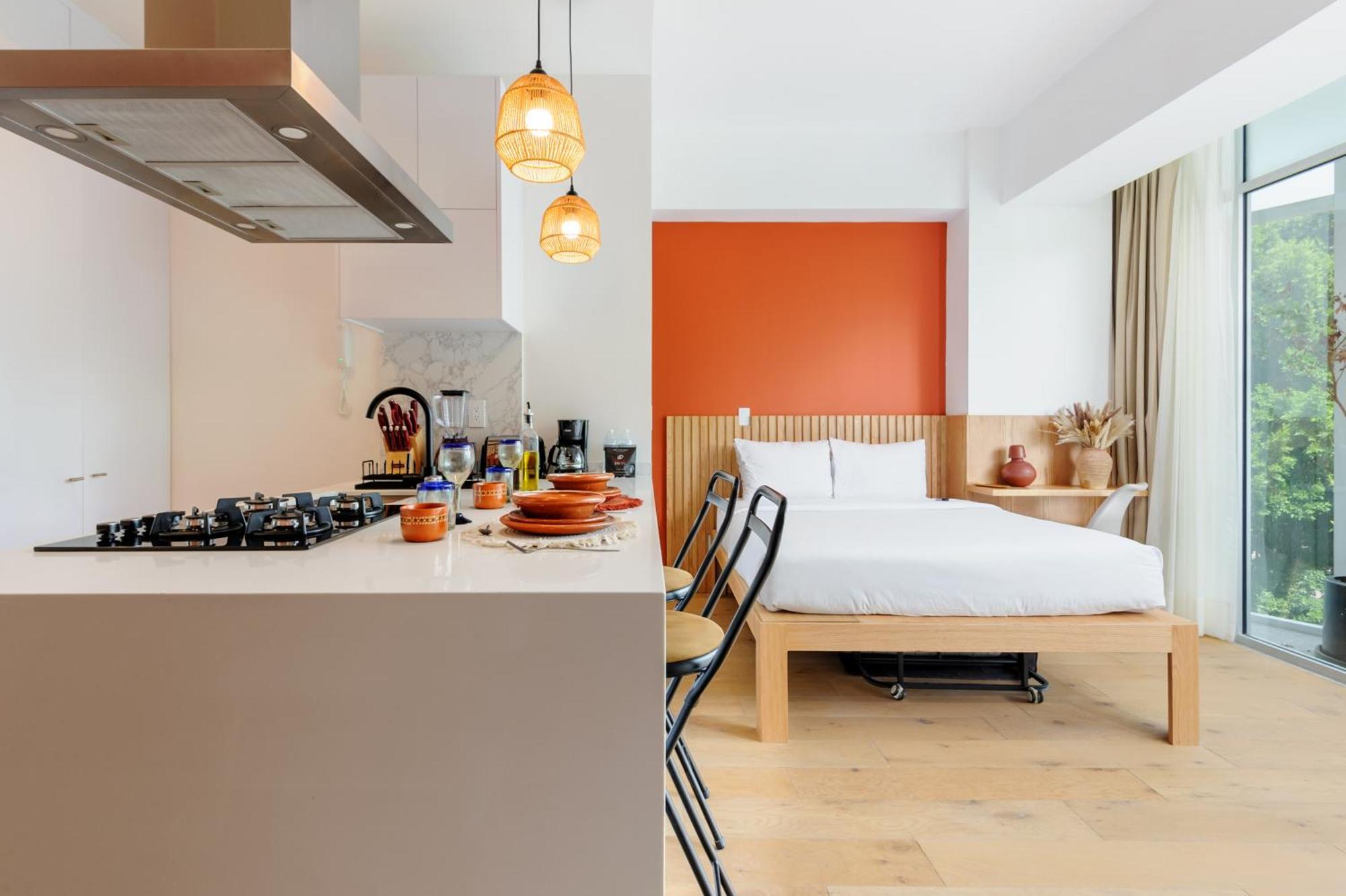 Апартаменты Icon Cibeles By Wynwood House Мехико Экстерьер фото