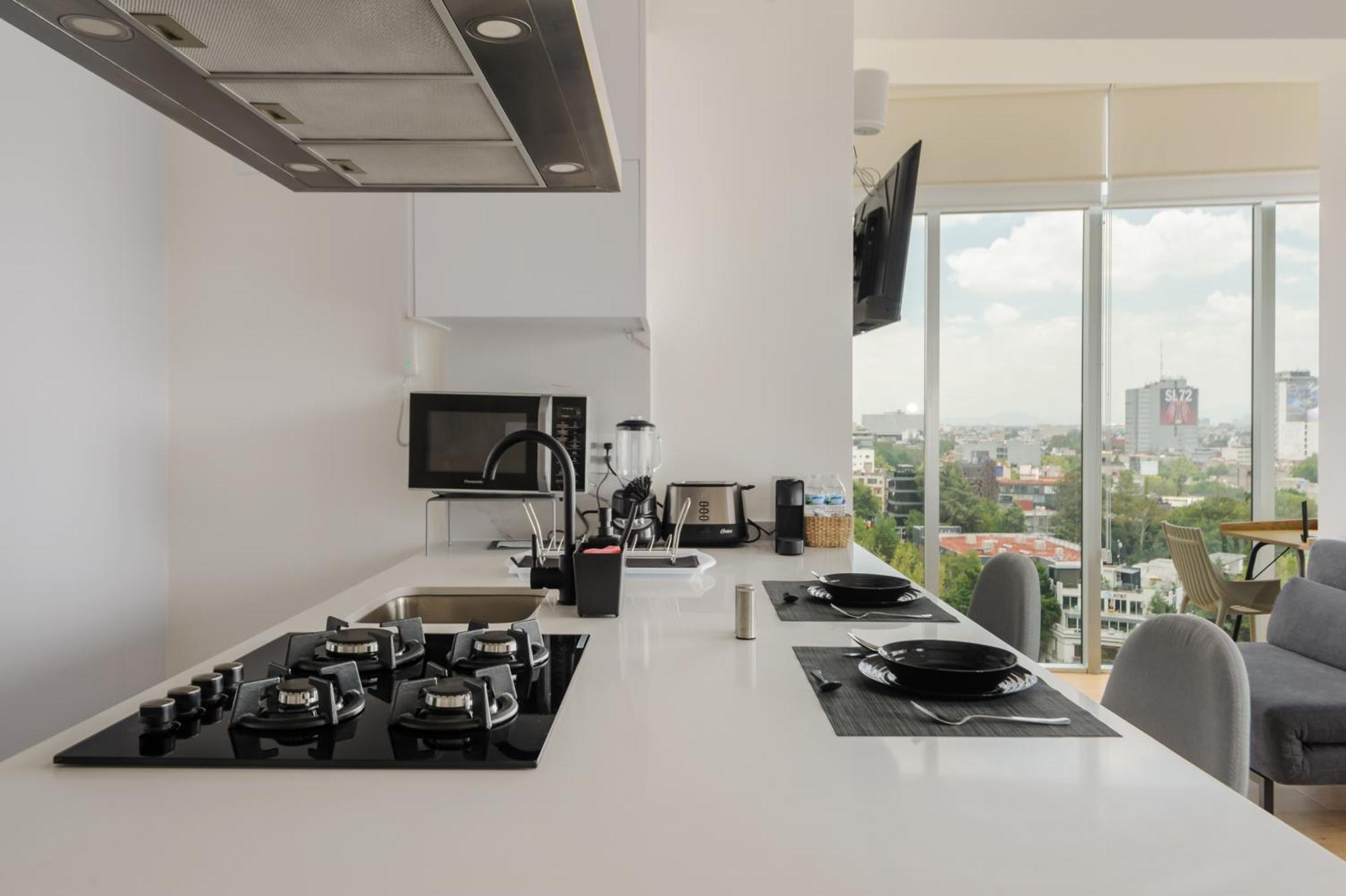 Апартаменты Icon Cibeles By Wynwood House Мехико Экстерьер фото